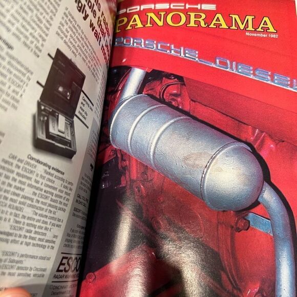 Porsche Panoramic Hardcover Bounded Magazines Vintage 1982 JULY-DEC PCA - Picture 5 of 11